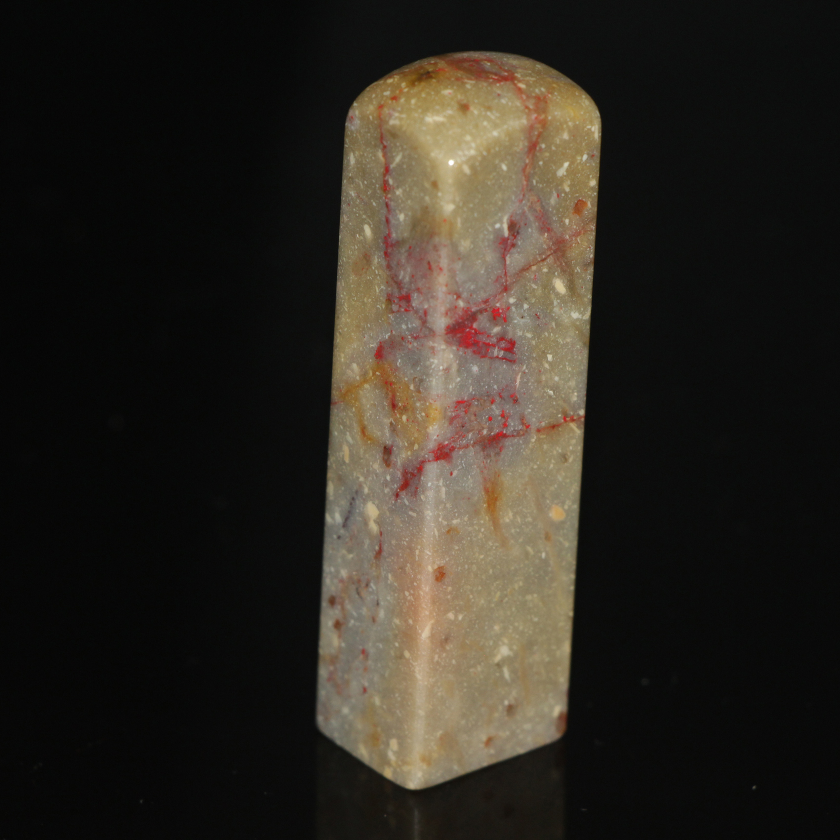 鸡血石印章天然朱砂书画印章篆刻定制专用印章一物一图昌化鸡血石