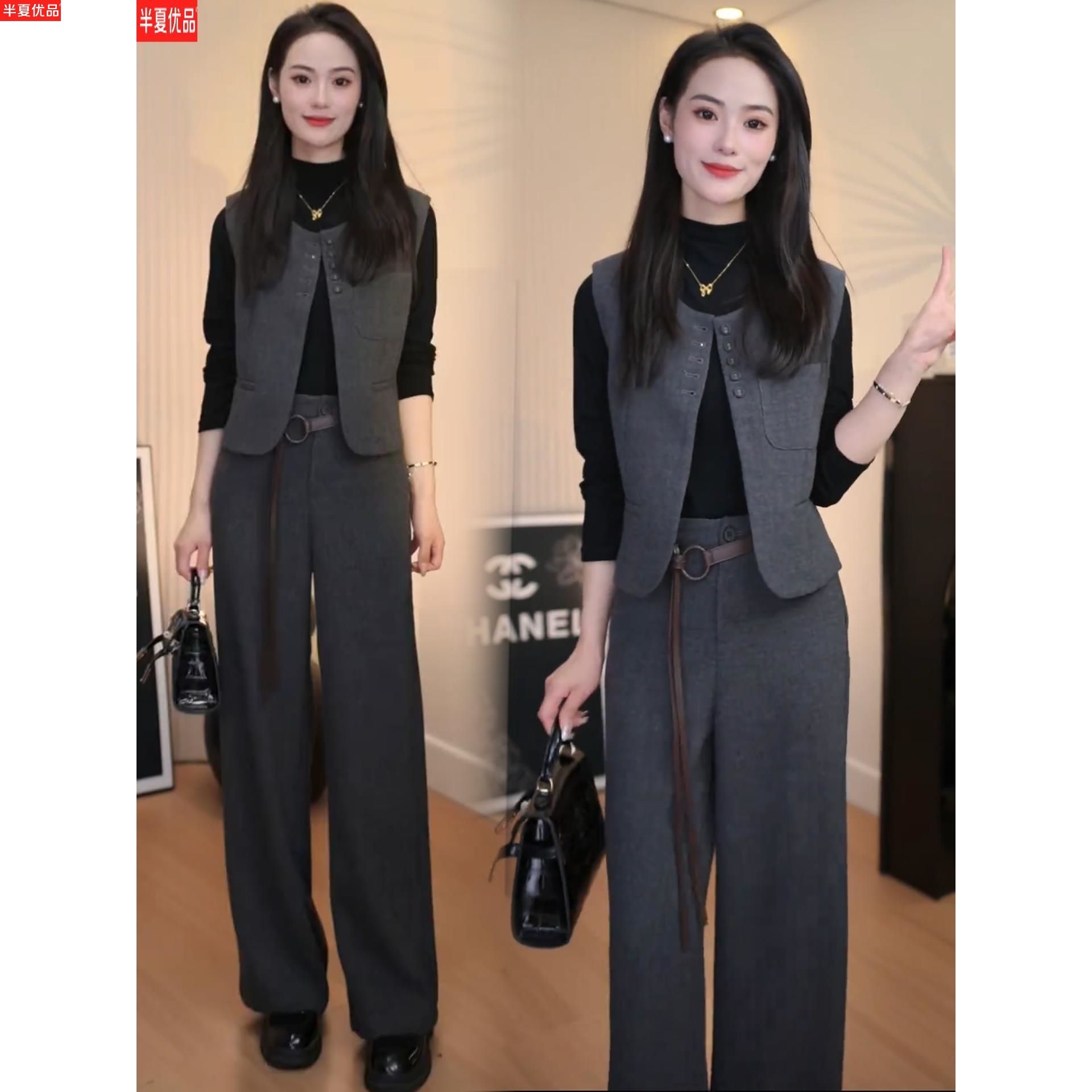 质感超好时尚休闲套装女2025秋季