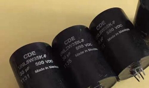 UNL5W35K-F 35UF 500VDC CDE电容