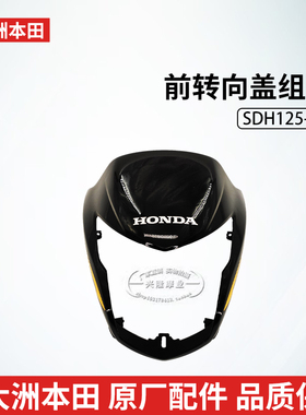 原厂新大洲本摩托车配件SDH125-53锐彪CB125前大灯罩导流罩头罩