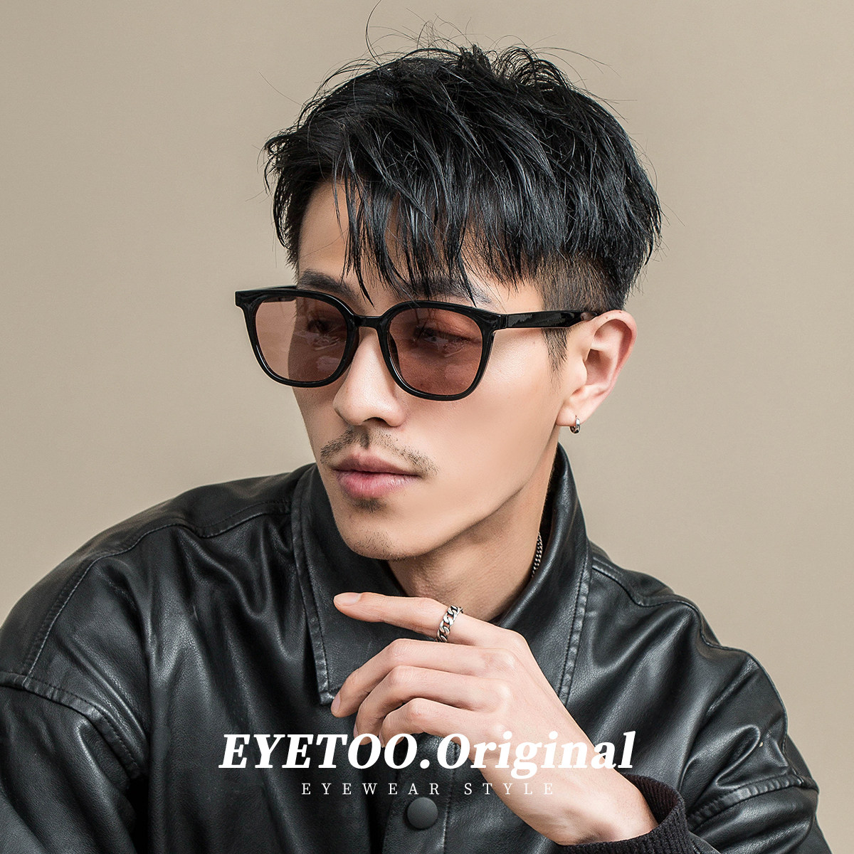 gm墨镜男士2024新款带度数防紫外线开车专用登山偏光茶色女款高端