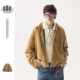 宽松春秋工装 复古灯芯绒翻领夹克男女同款 外套W475 ME美式 ANSWER