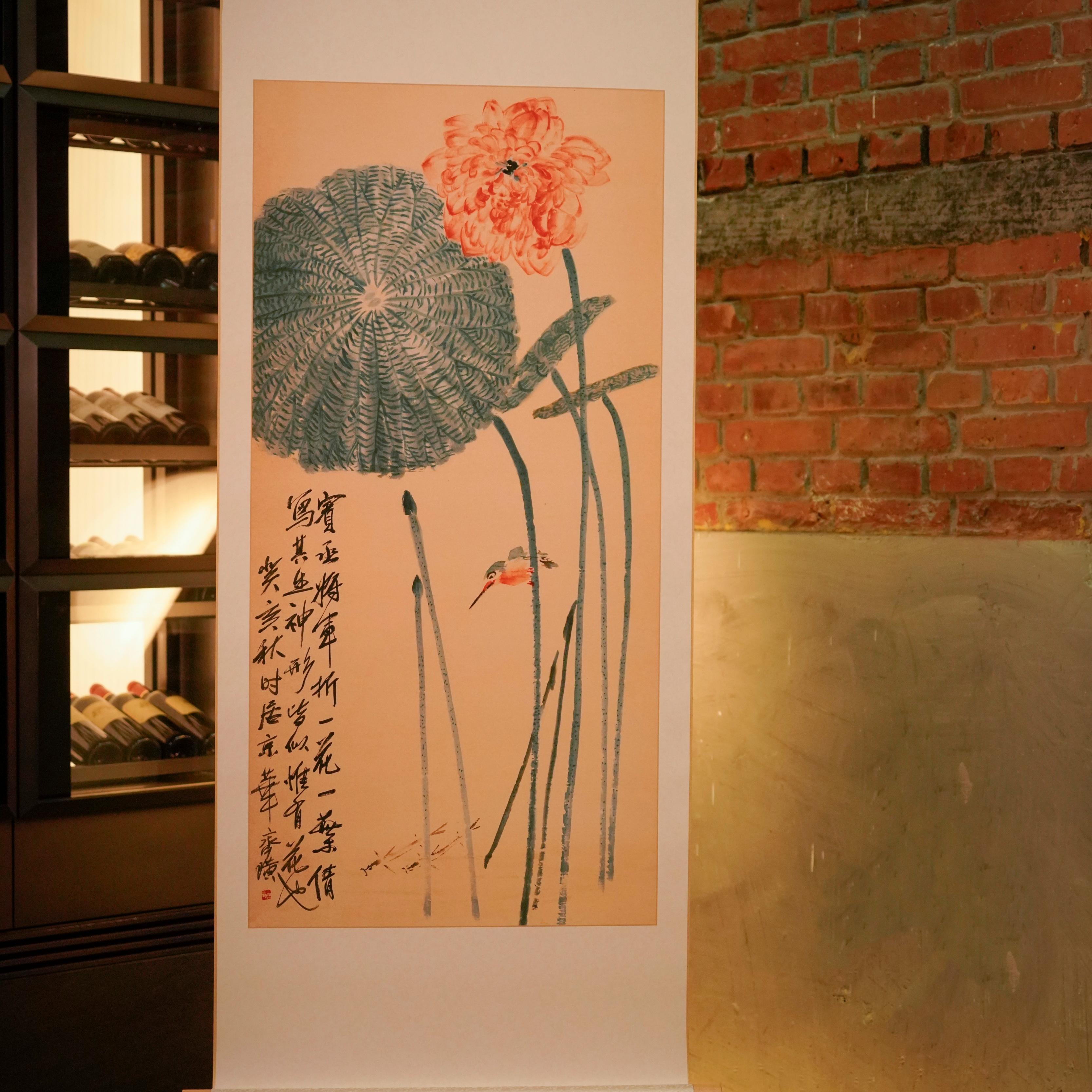取暖挂画高清复刻远红外发热画