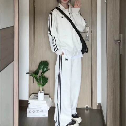 高级感时尚休闲套装女学生秋冬新款韩版气质长袖两件套装一整套潮