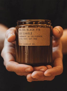 pfcandle co香薰蜡烛马嘉祺室内留香檀香木玫瑰PF香氛情人节礼物