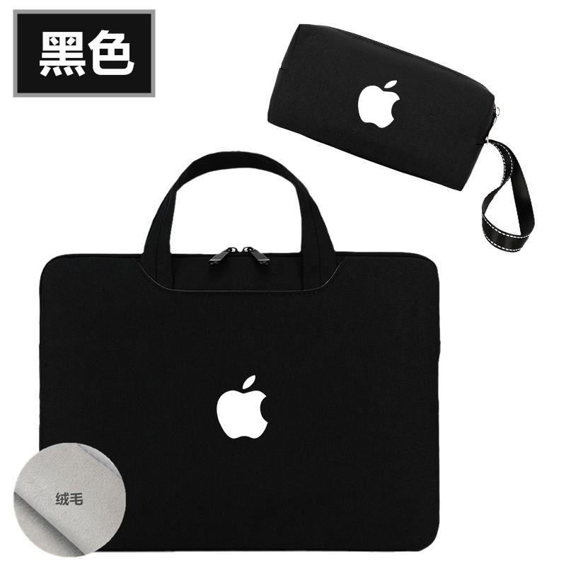 适用苹果MacBook Air 13.6英寸电脑包M4 M3笔记本Pro16/14手防水提包13.3英寸