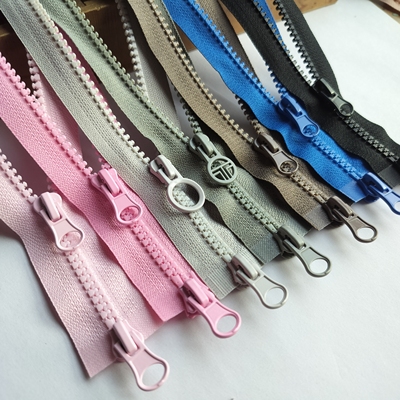 SAB5号树脂牙 双拉头双开拉链 好质量 羽绒服拉锁 满29包邮