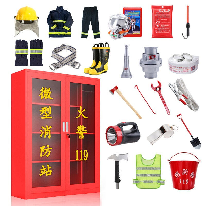 钟山区消防宣扬月活动发动 市民观赏高精尖消防器件