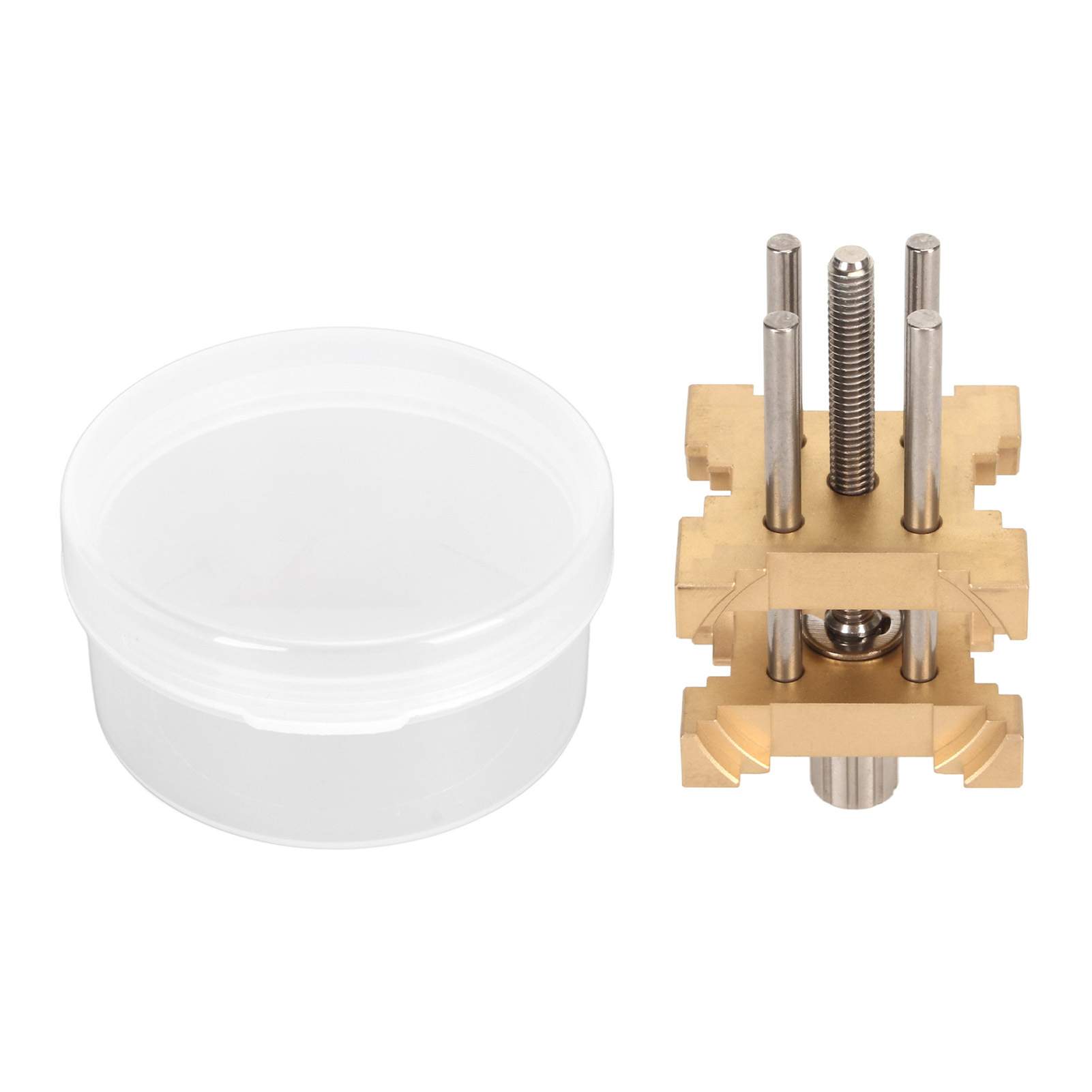 修表工具 四面纯铜机芯座 手表机芯固定座 机芯表座 机芯夹座