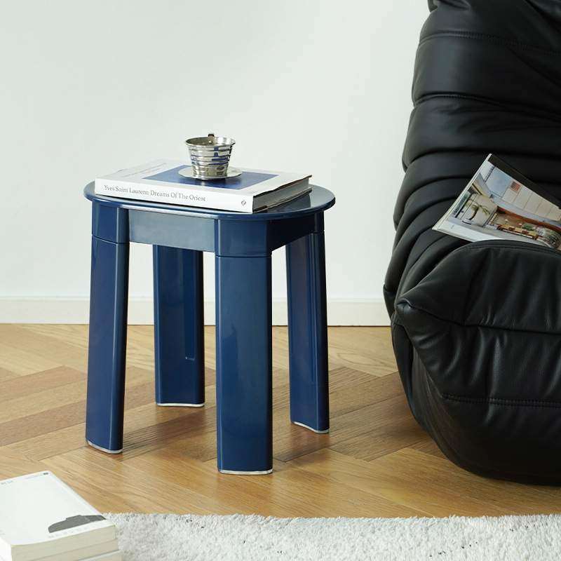 创意客厅餐厅等位塑料矮凳设计师家用换鞋凳网红ins简约梳妆凳子