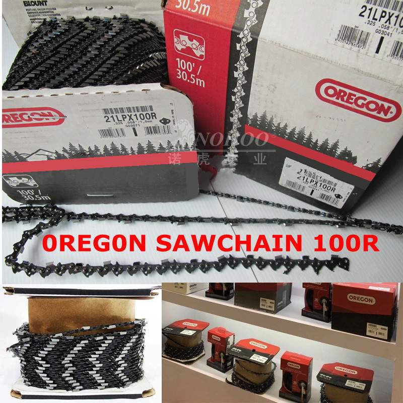 oregon sawchain奥利根卷链条 油锯链条大捆整卷整箱电锯链条100R