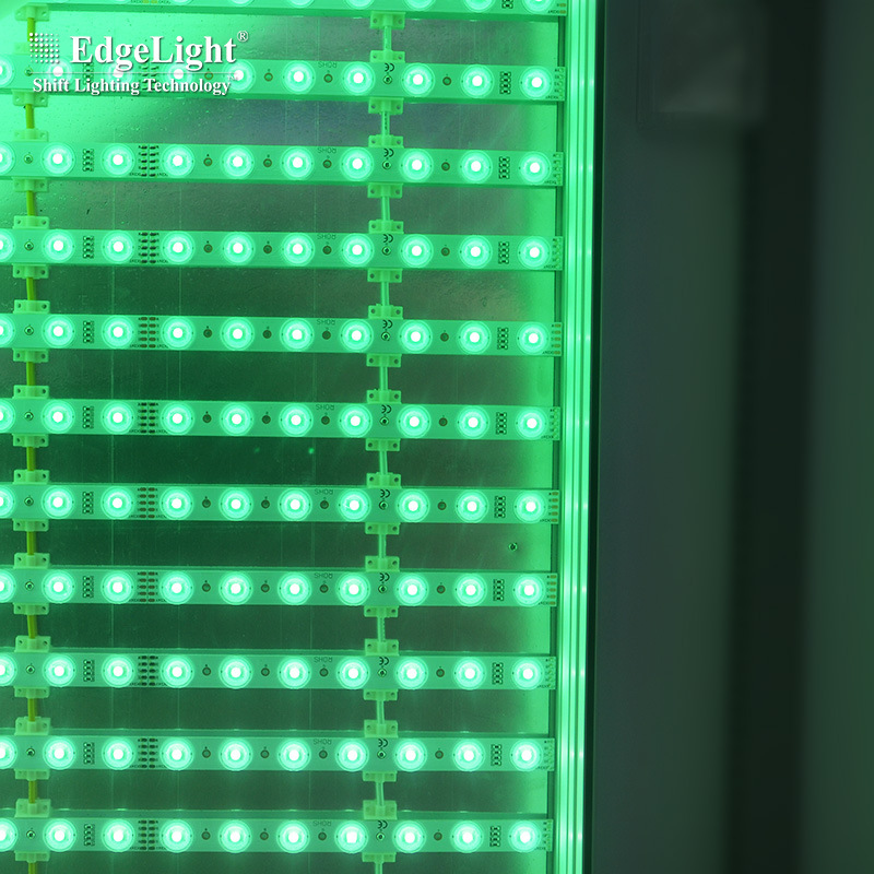 RGBW漫反射广告灯条24V软膜天花硬灯条卡布灯箱用卷帘灯