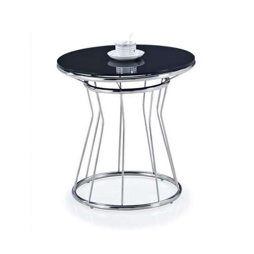 圆形边几个性创意五金圆几简约现代客厅组合创意商业办公接待茶台