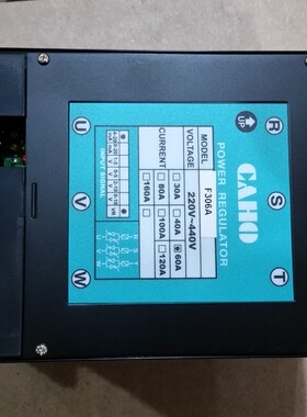 台湾CAHO宣荣F306A电力调整器控制器SCR