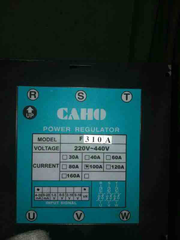 台湾CAHO宣荣电热调整器F320A 220V-440V200A 相位电力控制器配件