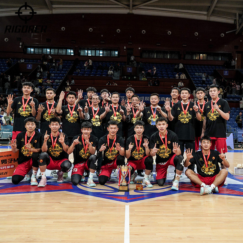 【准者X2025东南王】冠军T短袖篮球T恤男新款圆领黑色纪念T