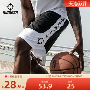 夏寬松美式 男士 速干運動褲 子訓練五分褲 透氣籃球短褲 褲 準者籃球褲