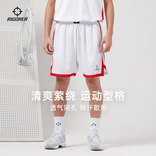 新款 五分裤 篮球裤 运动跑步健身比赛训练宽松透气短裤 男士 准者夏季