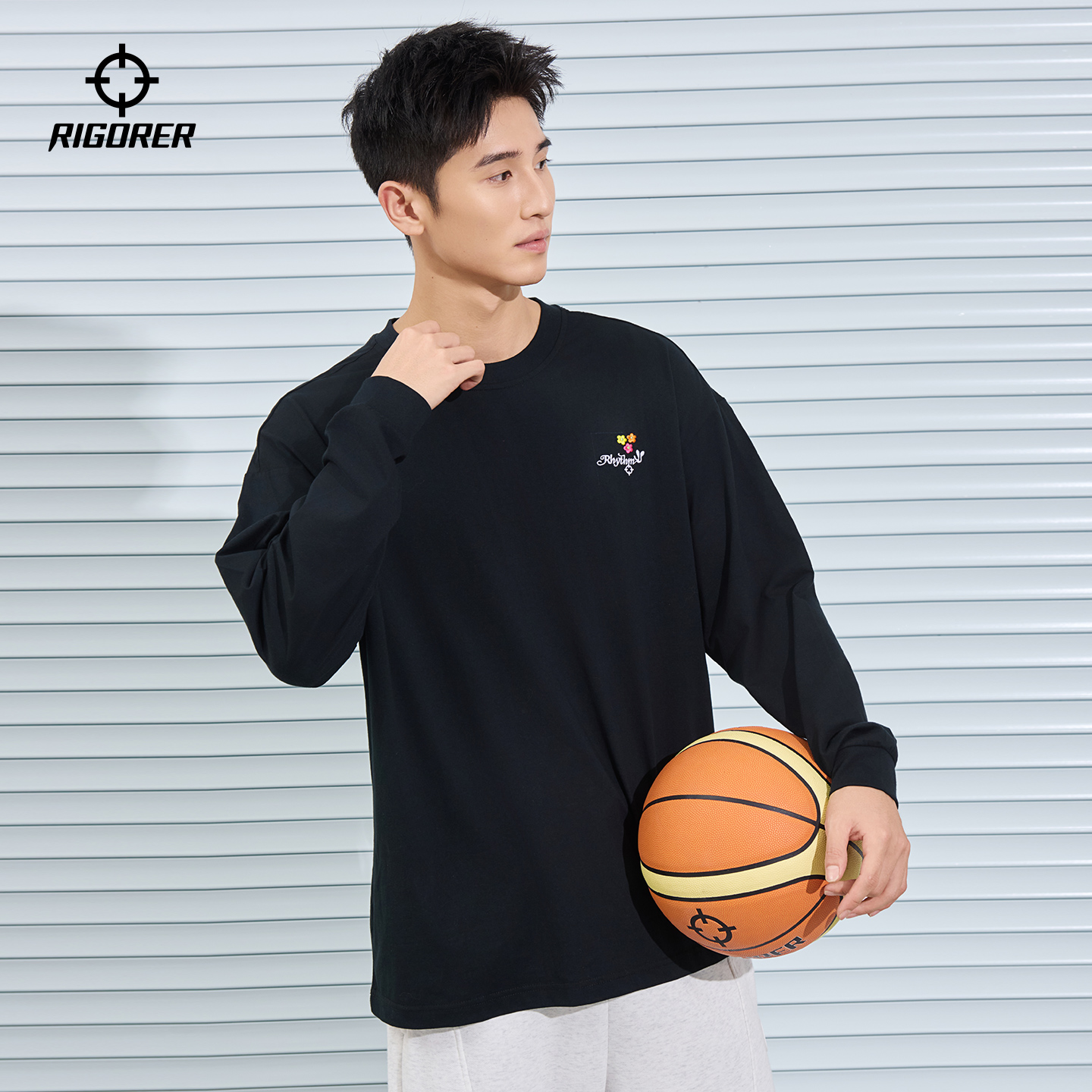 准者索罗娜篮球运动长袖T恤