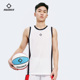 准者新款 T恤快速 运动背心男篮球训练健身投篮透气薄速干宽松无袖