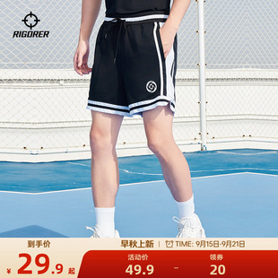 男士 子休闲透气运动裤 2025夏季 篮球跑步训练四分裤 新款 准者短裤