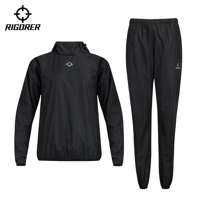 准者暴汗服跑步训练套装发热