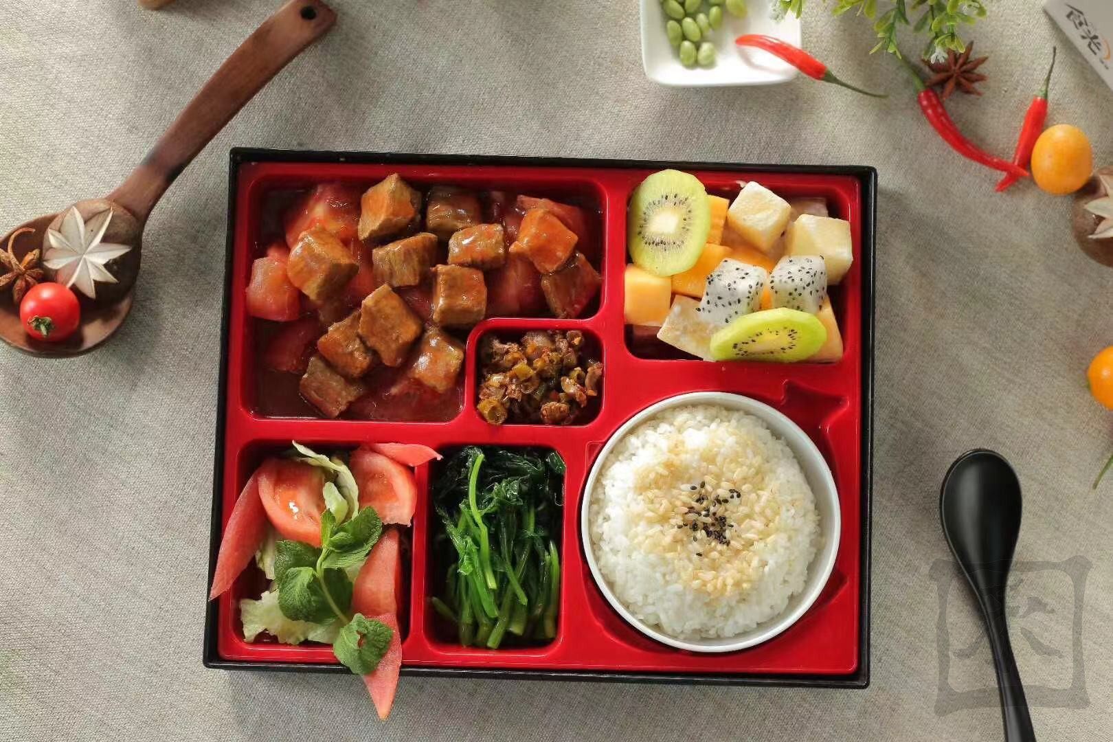 豫禾囷牌日式带碗便当盒套餐盒寿司盒快餐盒带碗饭盒商务套餐盒_虎窝淘