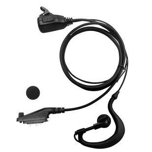 对讲机耳机深圳长龙LON 1055C对讲机电台耳麦对讲机耳机耳挂式