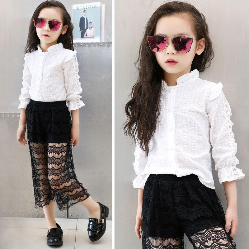 Chemise fille à manche longue - Ref 2085686 Image 1