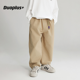 2025春装 裤 男童工装 男童休闲裤 中大童洋气长裤 新款 多加潮牌童装