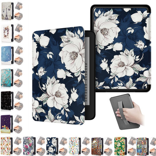 2024新款KPW6适用Kindle paperwhite12代保护套paperwhite6 Signature签名版皮套Colorsoft 7寸手持彩绘外壳