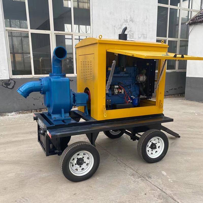 200立方柴油泵车防汛排污移动泵车移动自吸污水泵