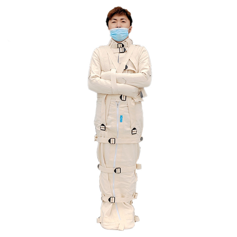 定制雨其琳病人束缚约束衣老人拘束衣全身固定防抓伤绑带防狂躁防