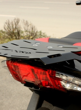 适用于阿普利亚SRMAX250/300改装尾箱架后货架夏德尾箱边箱三箱架