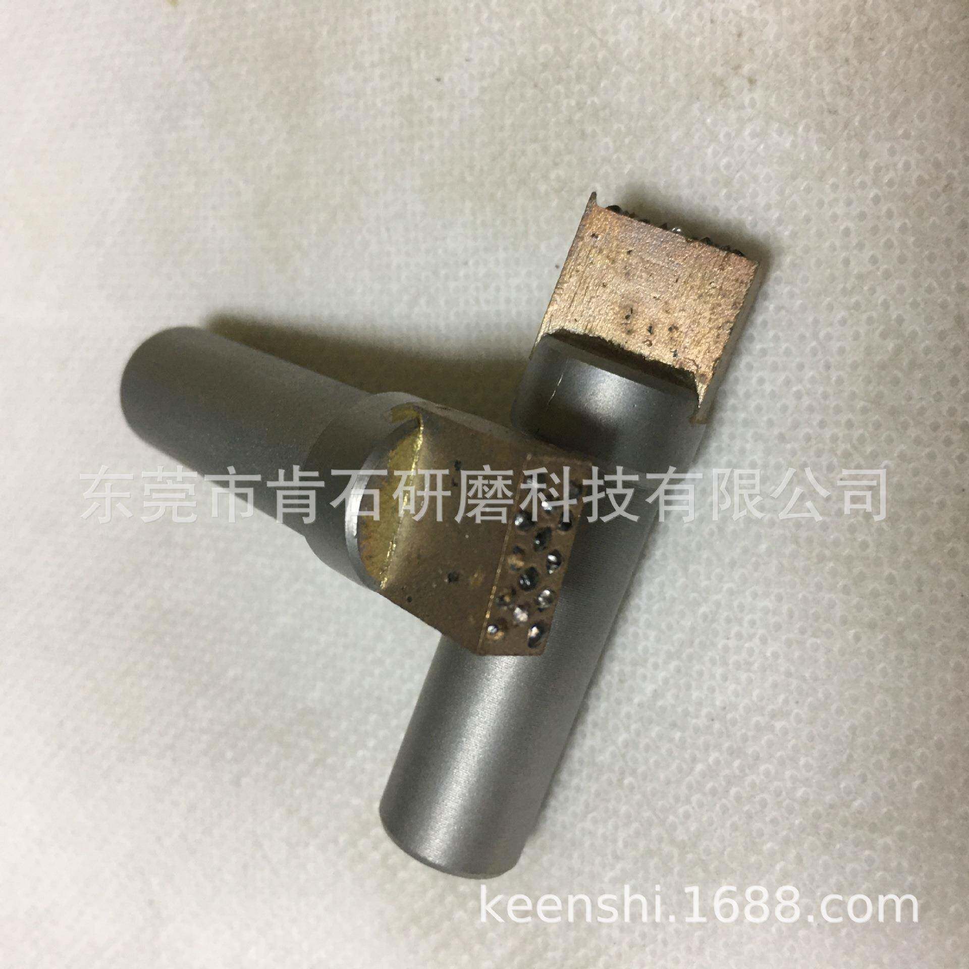 树脂SDC金刚石CBN砂轮修整笔方形斧头带柄修整笔磨床洗石笔