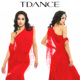 TDANCE摩登练习 228 飘逸JM 单肩超大摆连体上衣 不对称挂臂个性