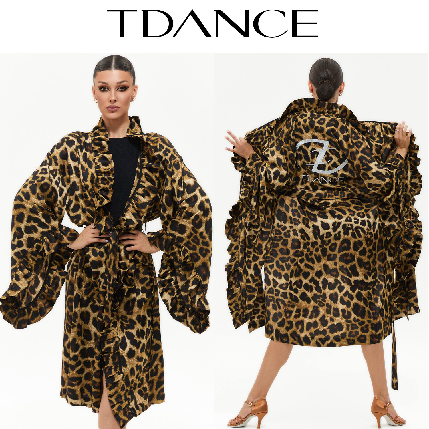 TDANCE拉丁摩登女士赛袍