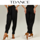 收脚教师速干面料GL 萝卜裤 245 亮片松紧抽绳运动裤 TDANCE拉丁