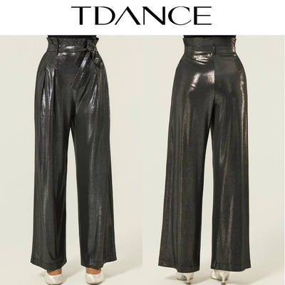 TDANCE摩登系带花苞裤