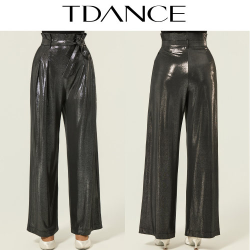 TDANCE摩登系带花苞裤