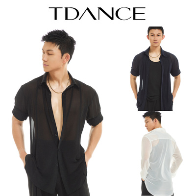 TDANCE二代翻领纱质衬衫