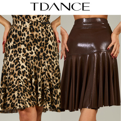 TDANCE基础款大摆半裙