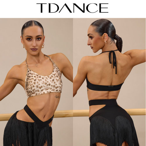TDANCEU领挂脖系带背心