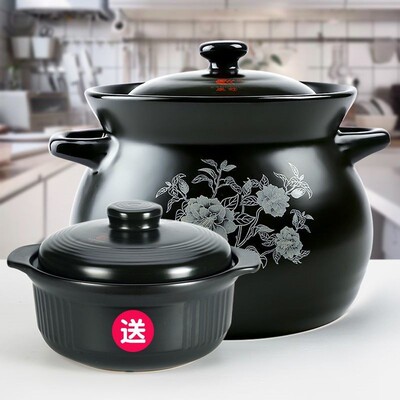 康舒耐高温明火直烧砂锅买一送一