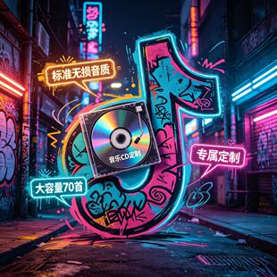 车载cd碟片定制自选歌曲光盘光碟汽车黑胶唱片音乐订定制制作刻录