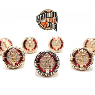 2025美国职业篮球名人堂科比艾弗森贾巴尔张伯伦姚明戒指礼品收藏