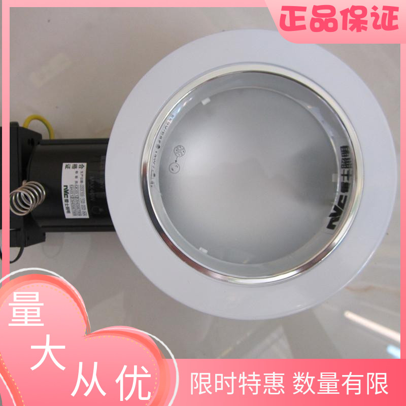 雷士照明 TDE735A雷士单管横插防雾筒灯 配10W节能灯管 开孔110MM