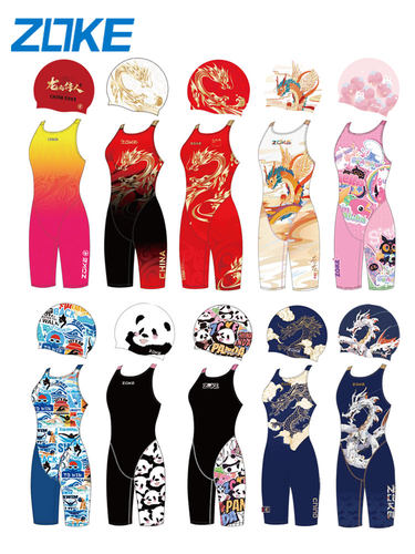 专业训练青少年游泳衣