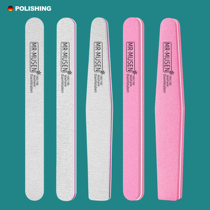 美甲锉指甲修型搓甲面海绵抛光挫打磨条卸甲油胶修甲护理工具套装