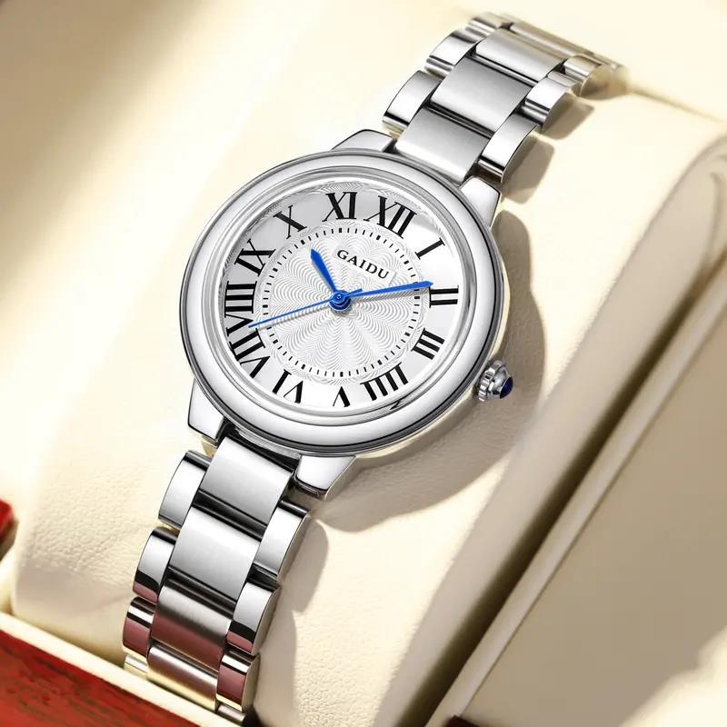 凯度品牌手表女士网红蓝针气球爆款腕表学生时尚气质钢带防水女表